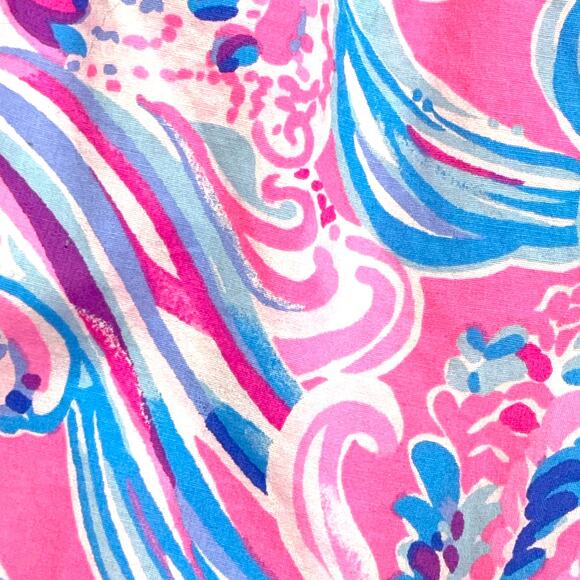 Lilly Pulitzer Ocean View Shorts – Prosecco Pink Don’t Be Jelly L - Picture 6 of 12
